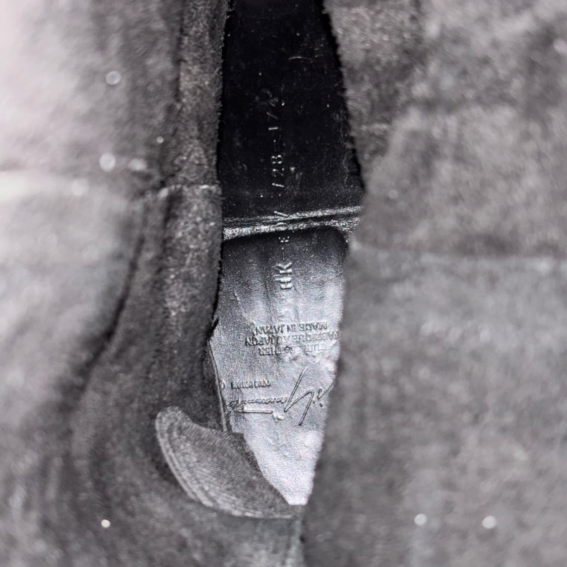 4) 요지 야마모토 뿌르 옴므 와이드 샤프트 롱 부츠 상품이미지6