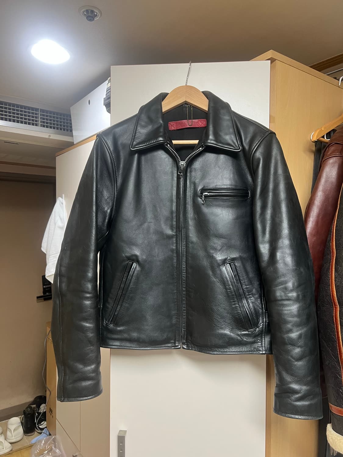 Squadron 스티어하이드 가죽자켓 상품이미지1