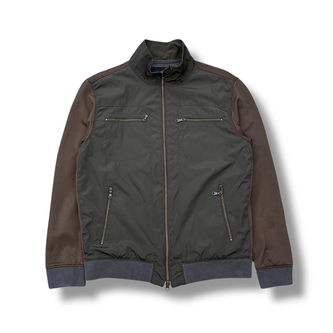 바나나리퍼블릭 배색 집업 r2026 상품이미지1