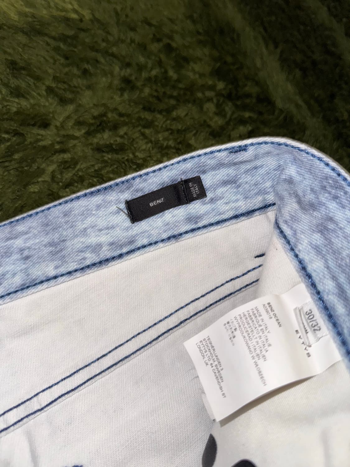 [30X32] EYTYS 이티스 MADE IN ITALY 웨이브 데님 상품이미지5