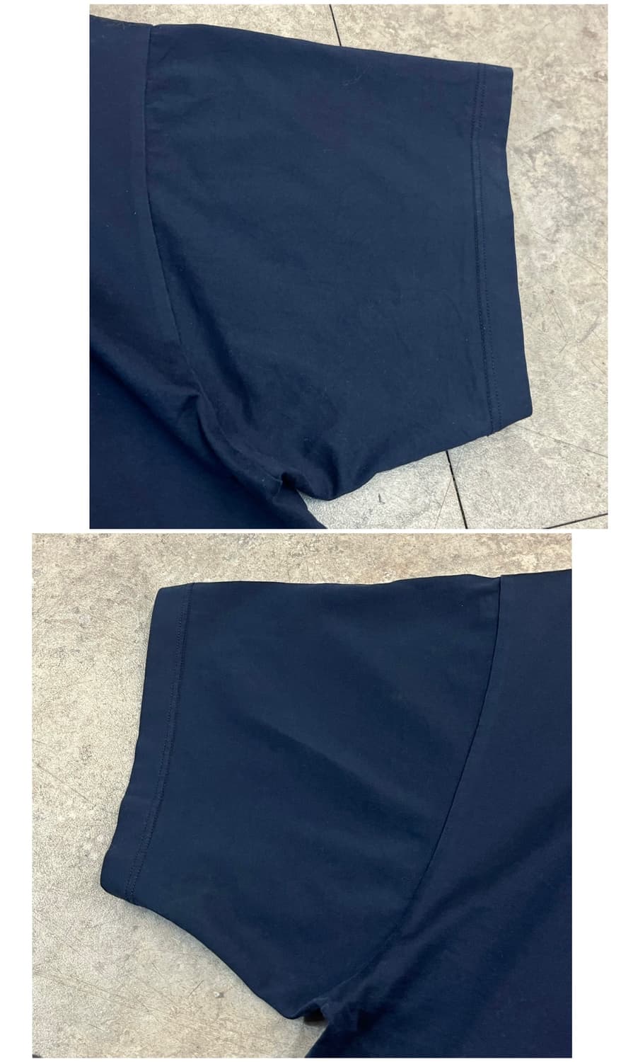 베르사체 반팔티 네이비 XL #csz3587 상품이미지10