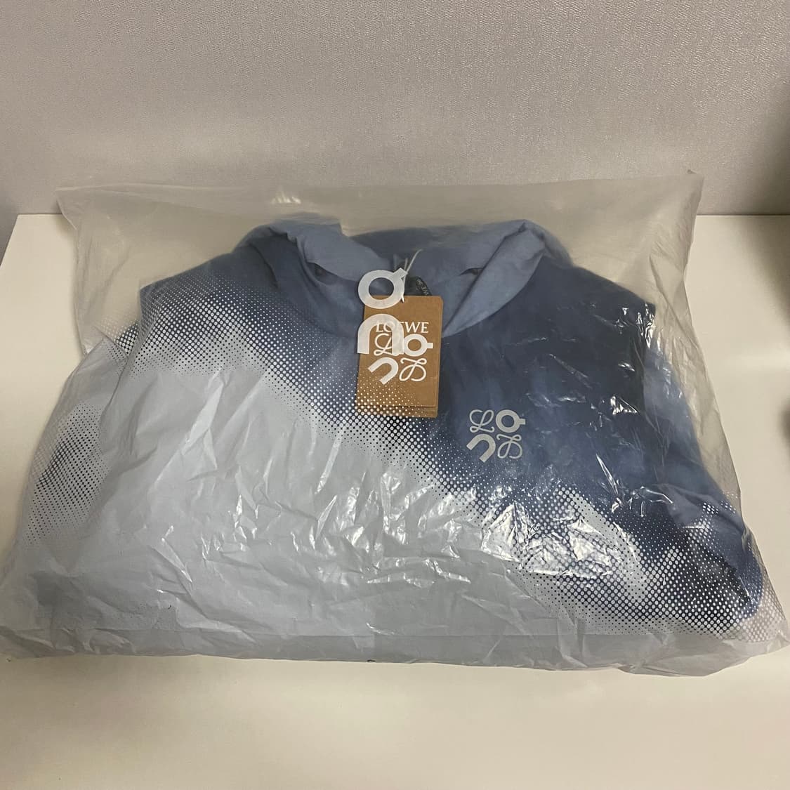 [XS] 로에베 x 온 러닝 테크니컬 쉘 퍼퍼 패딩 베스트 블루 상품이미지10