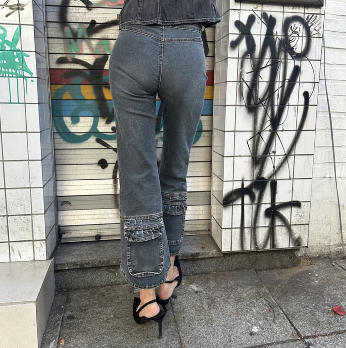 Yaevtg capri pocket pants 카프리 청바지 상품이미지8