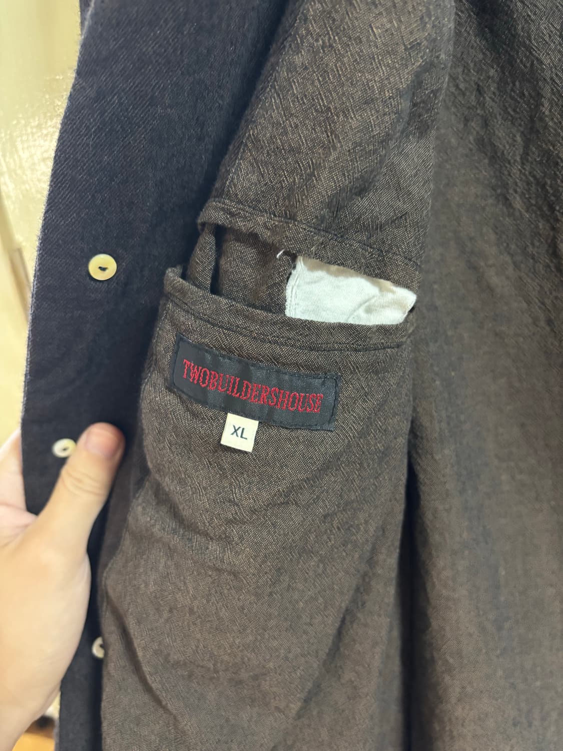 투빌더스하우스 컬렉션 다크 브라운 블레이저 상품이미지4