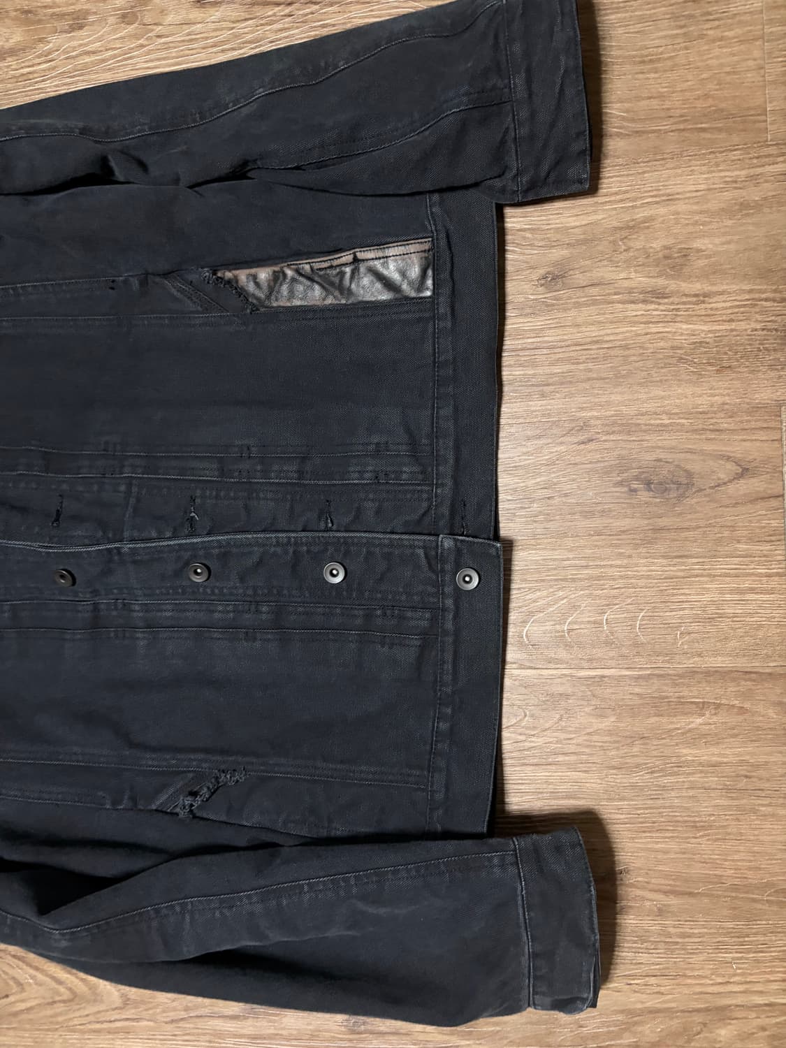 Xlim EP.8 05 데님 자켓 블랙 엑슬림 상품이미지3