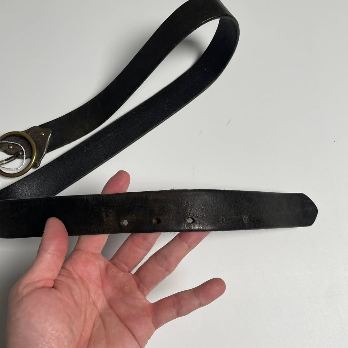 디젤 블랙 골드 언더 벨 상품이미지5