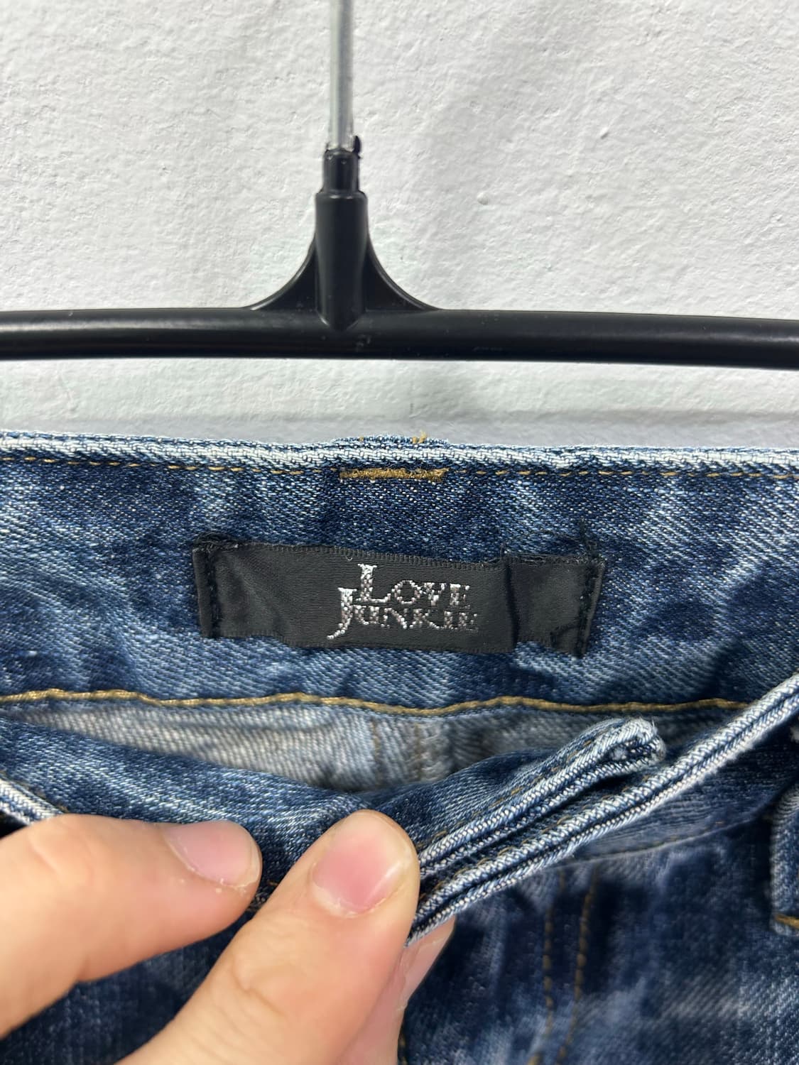 [LOVE JUNKIE]  y2k 갸루 데님 포켓 숏츠 상품이미지7