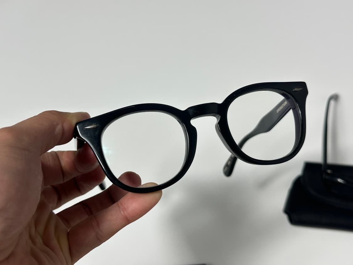 이펙터 x 리얼맥코이 오퍼레이션 OPERATION BK 무도수 변색렌즈 상품이미지6