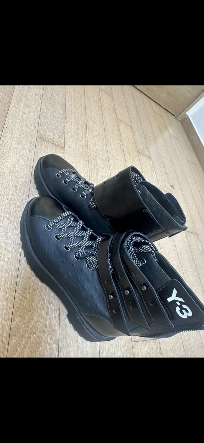 Y-3 레더 부츠 블랙 240 상품이미지2