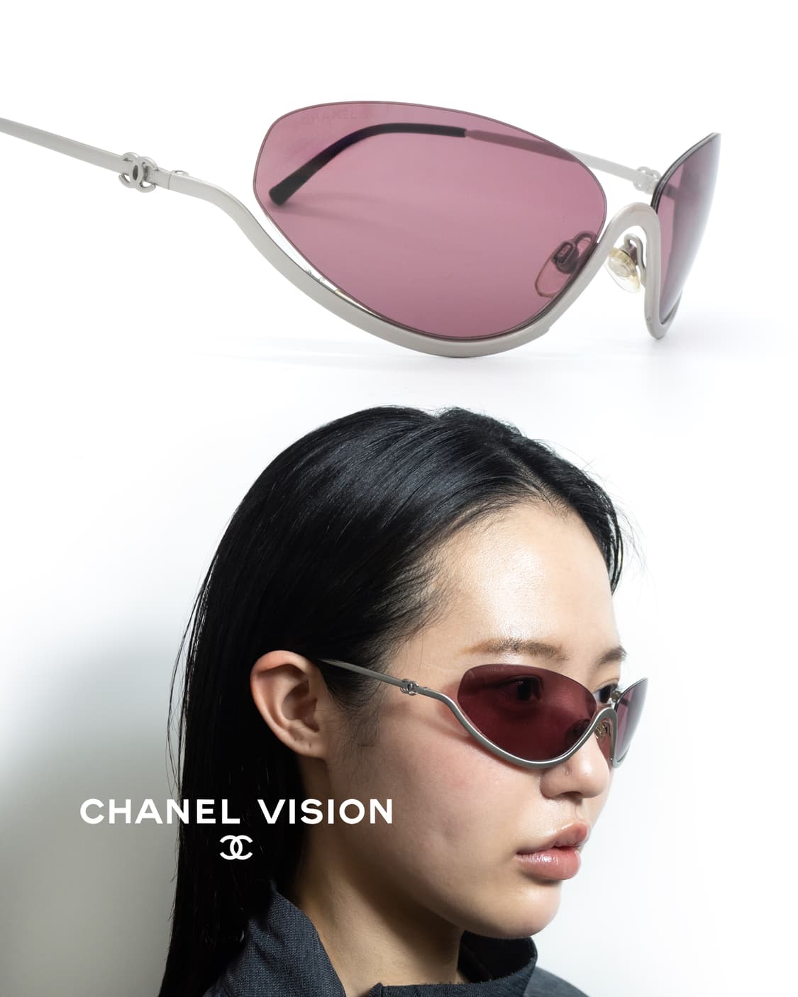 Chanel 4004 Reverse Half-Rim (2000) 상품이미지7