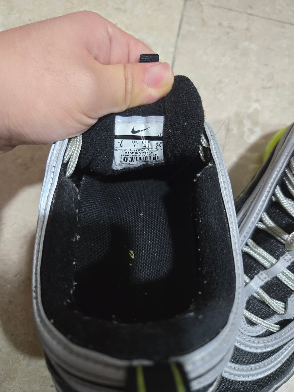 베이퍼맥스 97 블랙볼트 260 상품이미지6