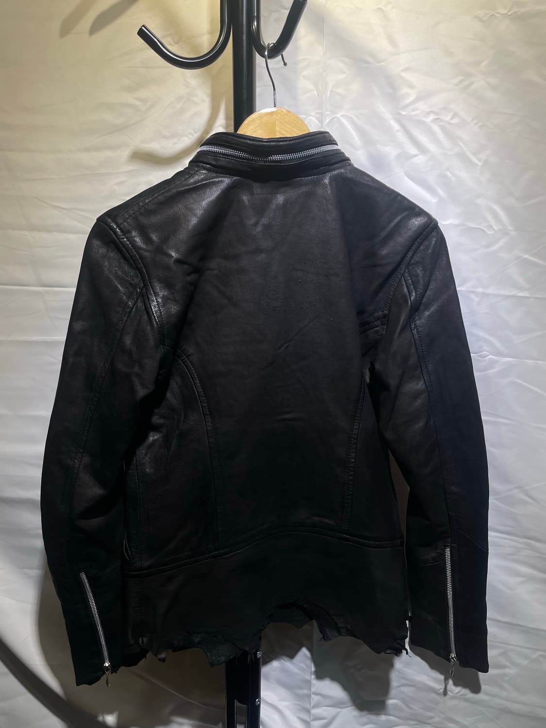 14th addiction cross zip leather 상품이미지8