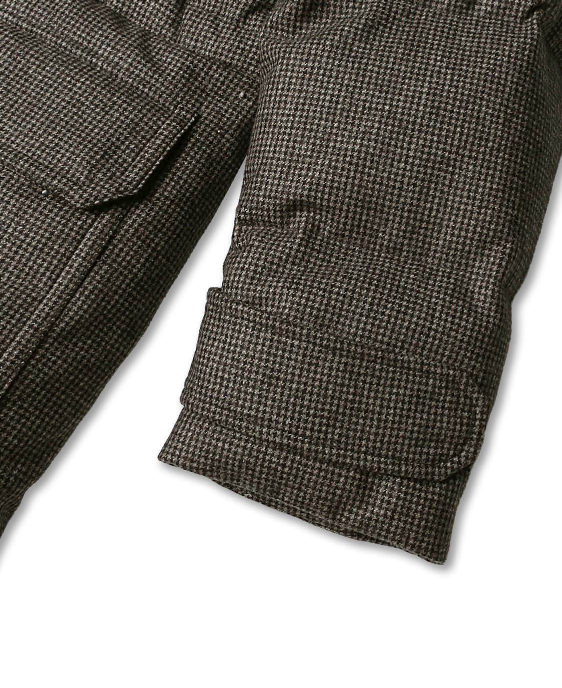 몬테도로 [Montedoro] 48 하운드투스 체크 후드 다운 패딩 자켓 상품이미지5