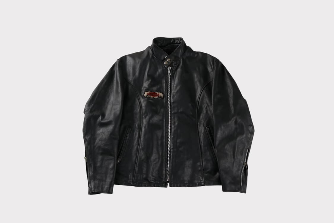 [42] 80's 시어스 할리데이비슨 스티어하이드 싱글라이더 자켓 상품이미지1