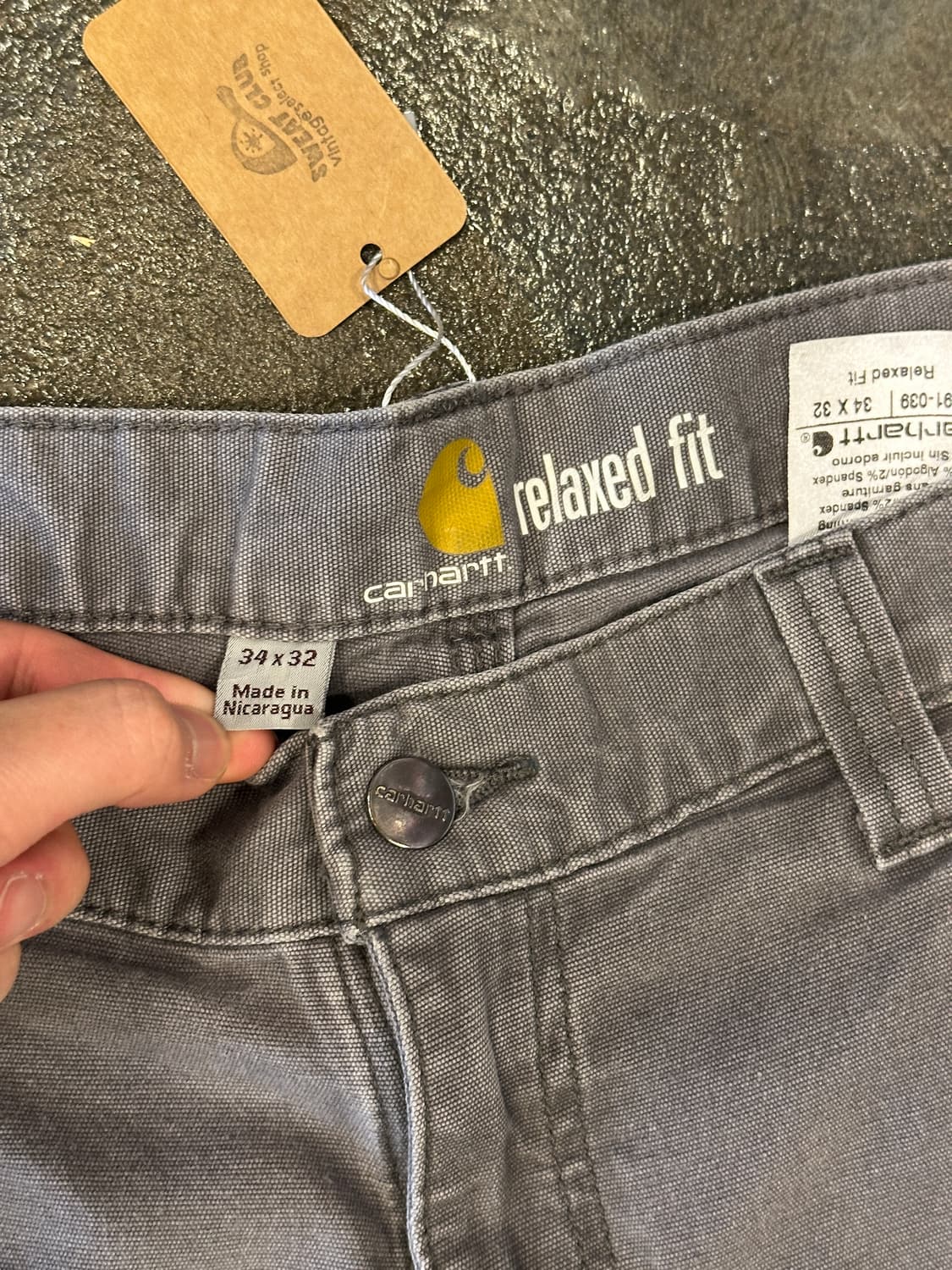 Carhartt 칼하트 릴렉스핏 워크팬츠 34x32 상품이미지3