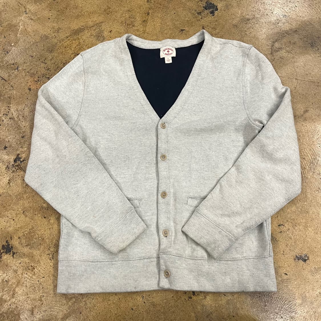 [정품/L] 브룩스 브라더스 그레이 가디건 b18 상품이미지2