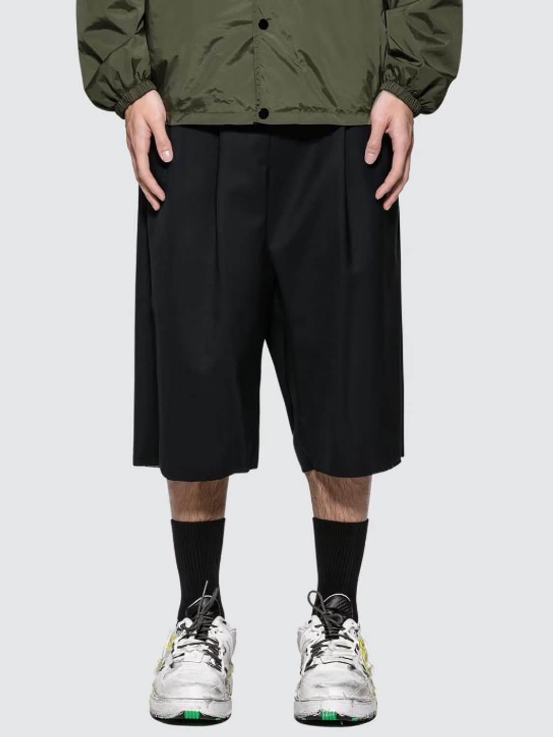 메종마르지엘라 Drawstring Wool Shorts PN4172 상품이미지2