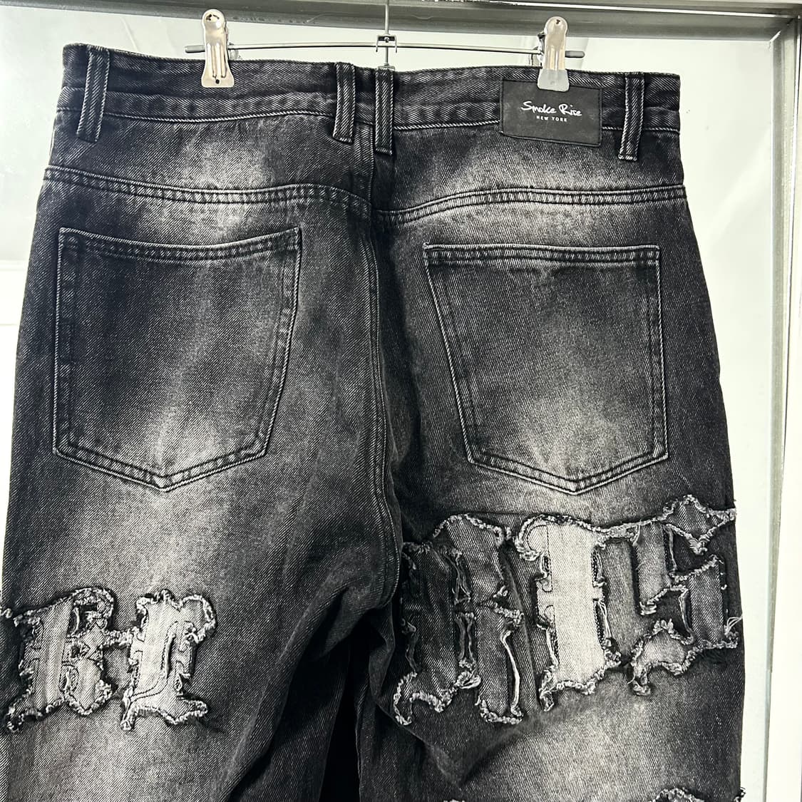 Smoke Rise 스모크라이즈 펠레펠레 데님 팬츠 상품이미지8