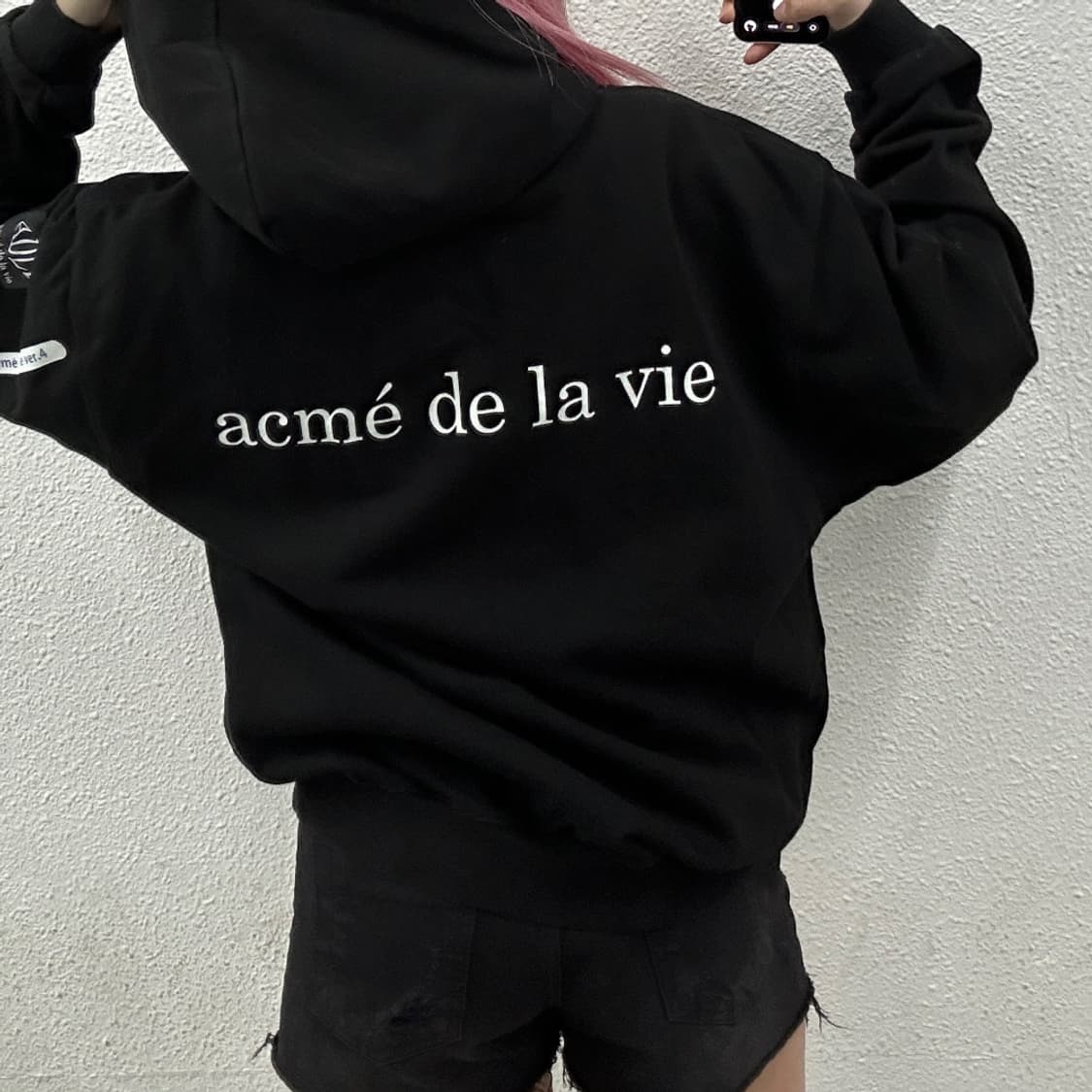 아크메드라비 도넛베이비 블랙 후드 1 상품이미지2