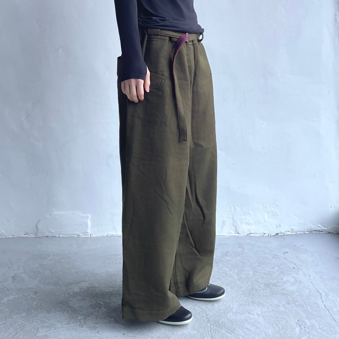 요지야마모토 y’s 하카마 팬츠 상품이미지2