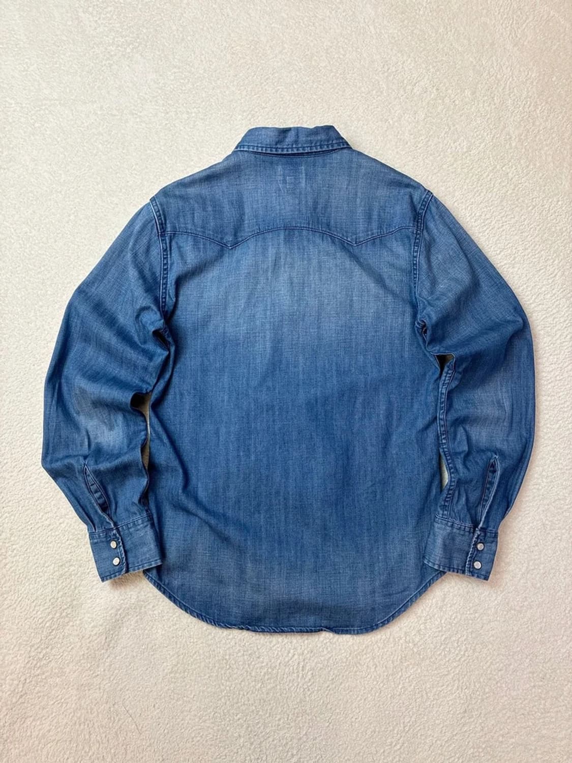 리바이스 페이딩 웨스턴 데님 셔츠 PN5807 상품이미지5