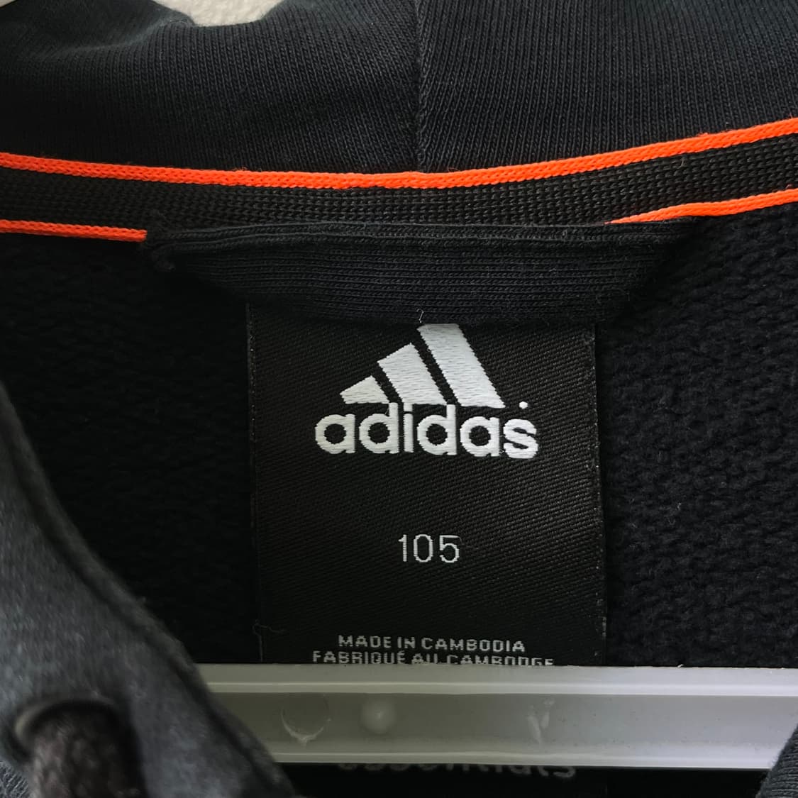 아디다스 삼선 블랙 후드 상품이미지6