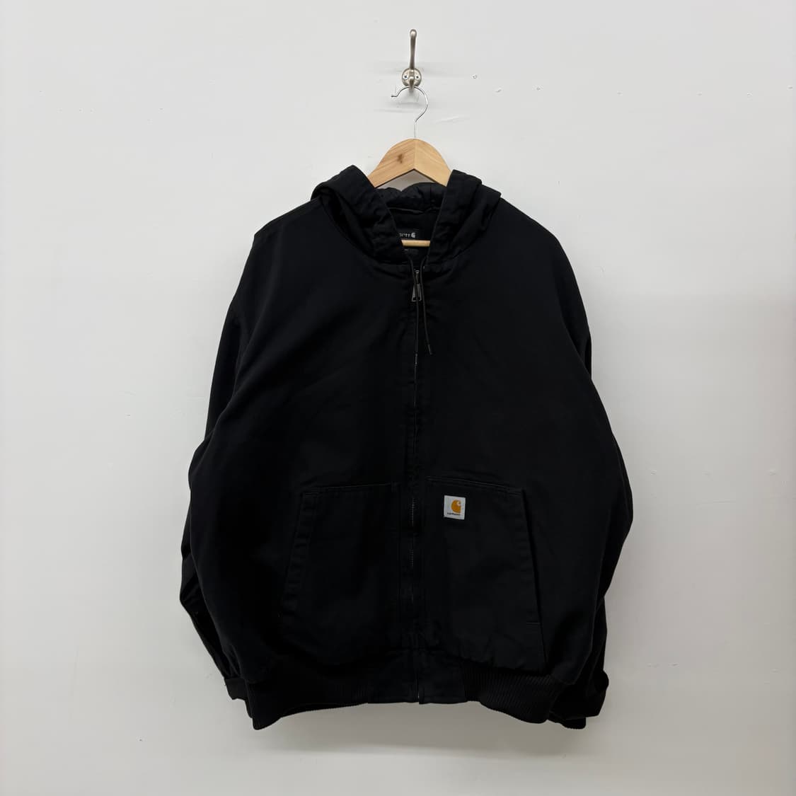 칼하트 블랙 후드 워크 자켓 남/XXL 상품이미지1