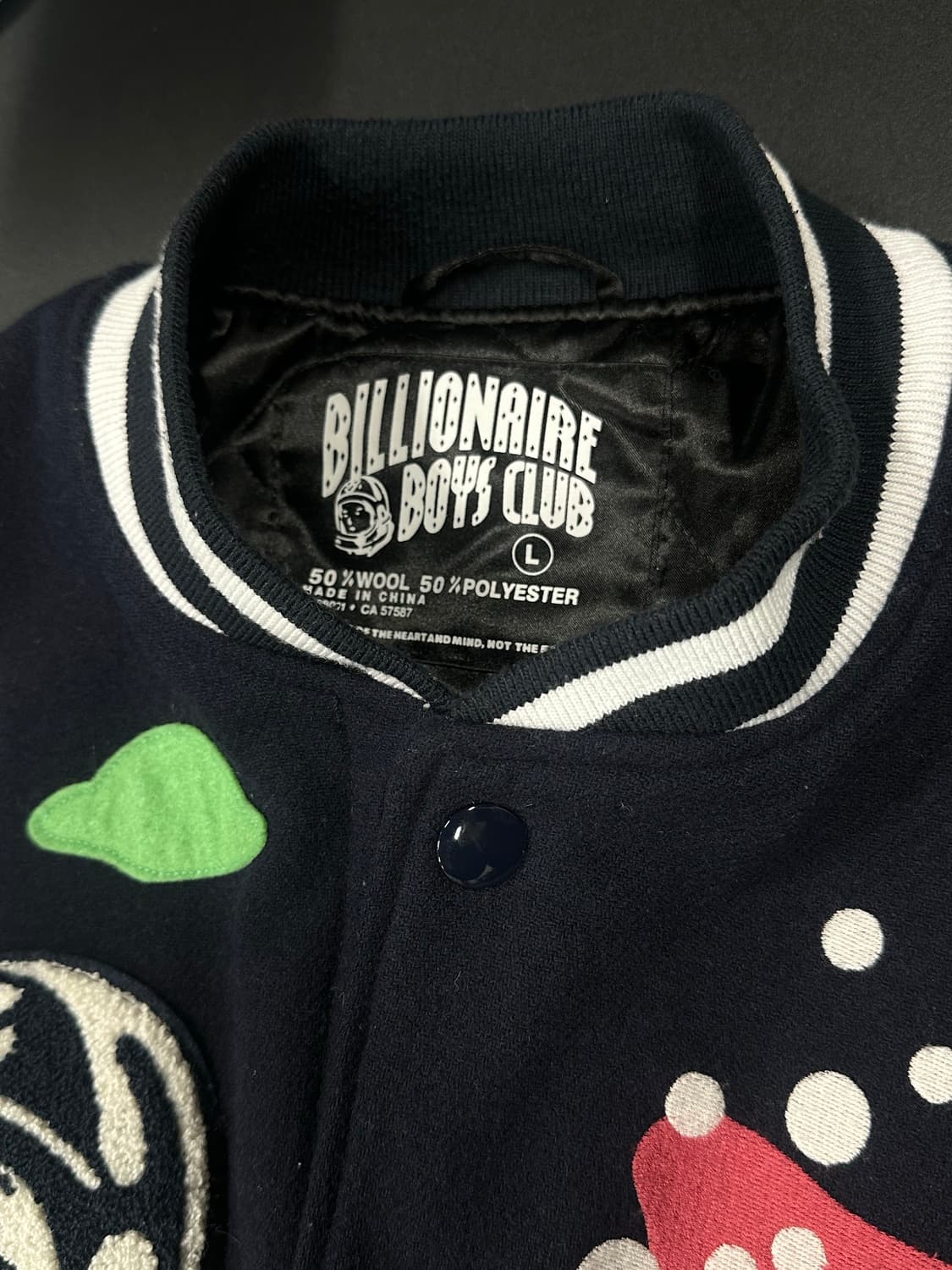 빌리어네어 보이즈 클럽 BB 마스 자켓 네이비 상품이미지5