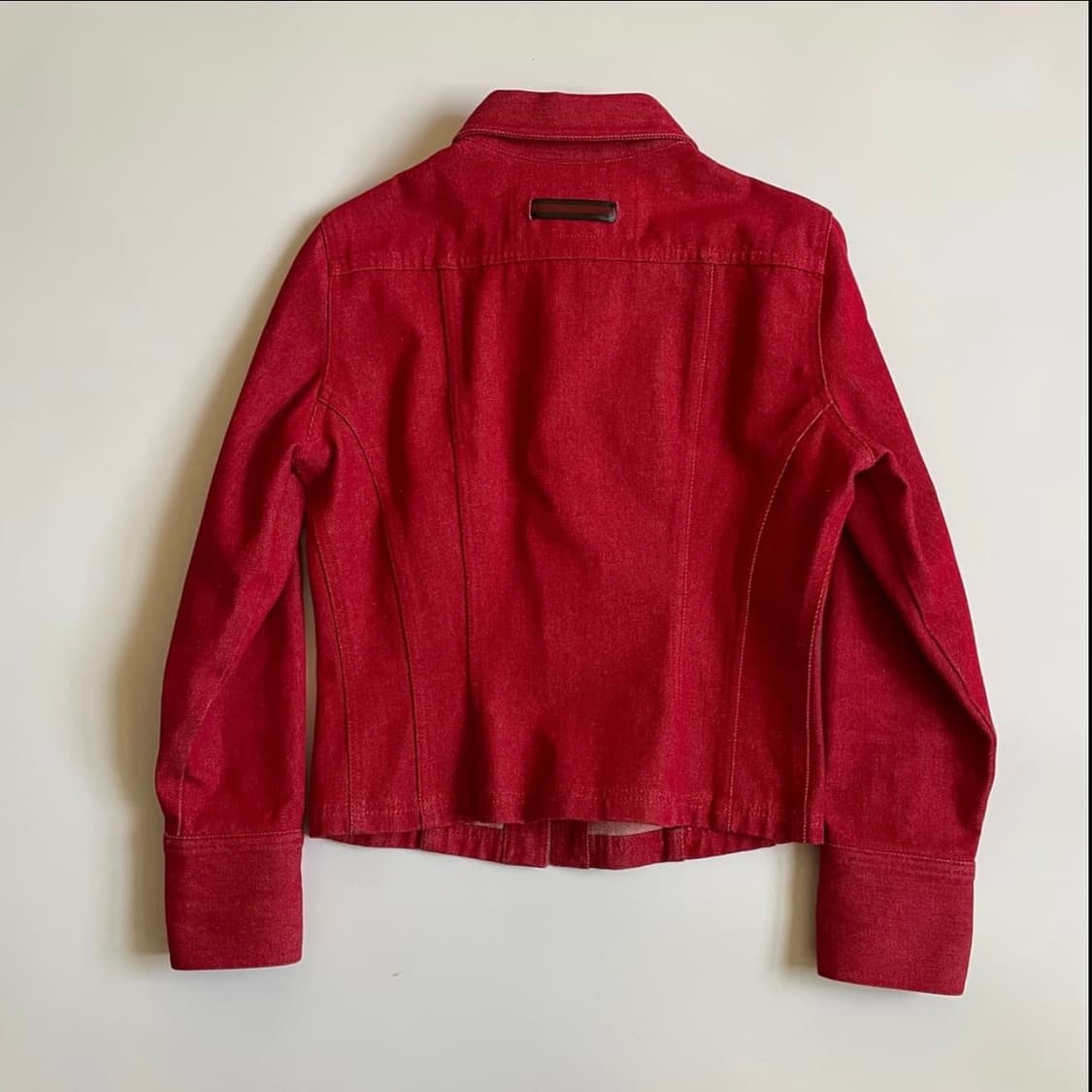 GUCCI RED DENIM JACKET 구찌 레드 데님 자켓 상품이미지2