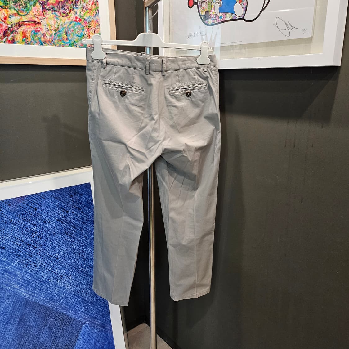 로로피아나 코튼 신상 클래식 팬츠 상품이미지3