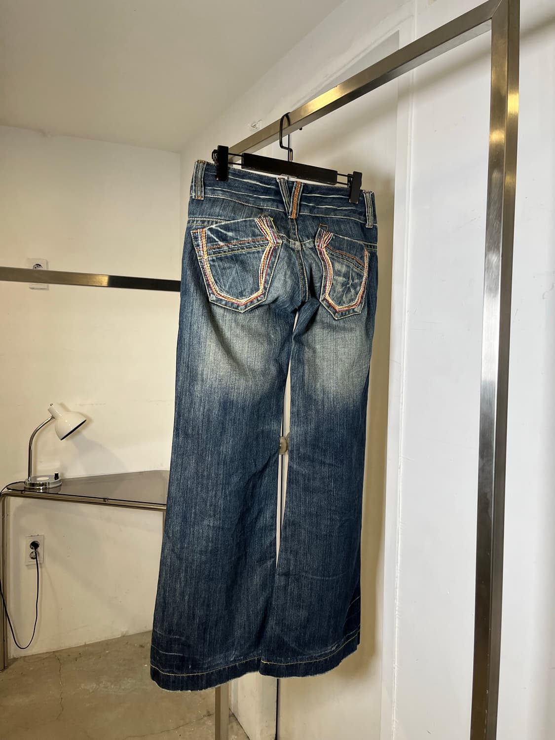 Wide Boots Cut Denim Pants 상품이미지8