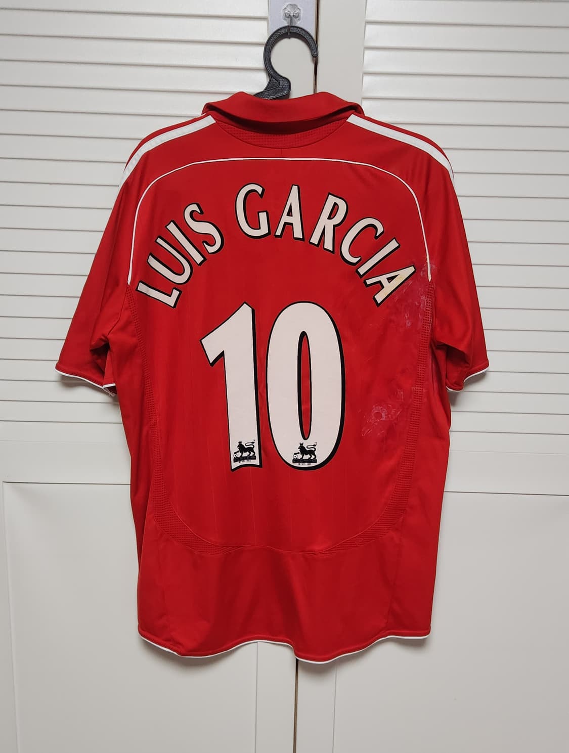 06-08 리버풀 홈 No.10 가르시아 아디다스 유니폼 반팔 상품이미지3