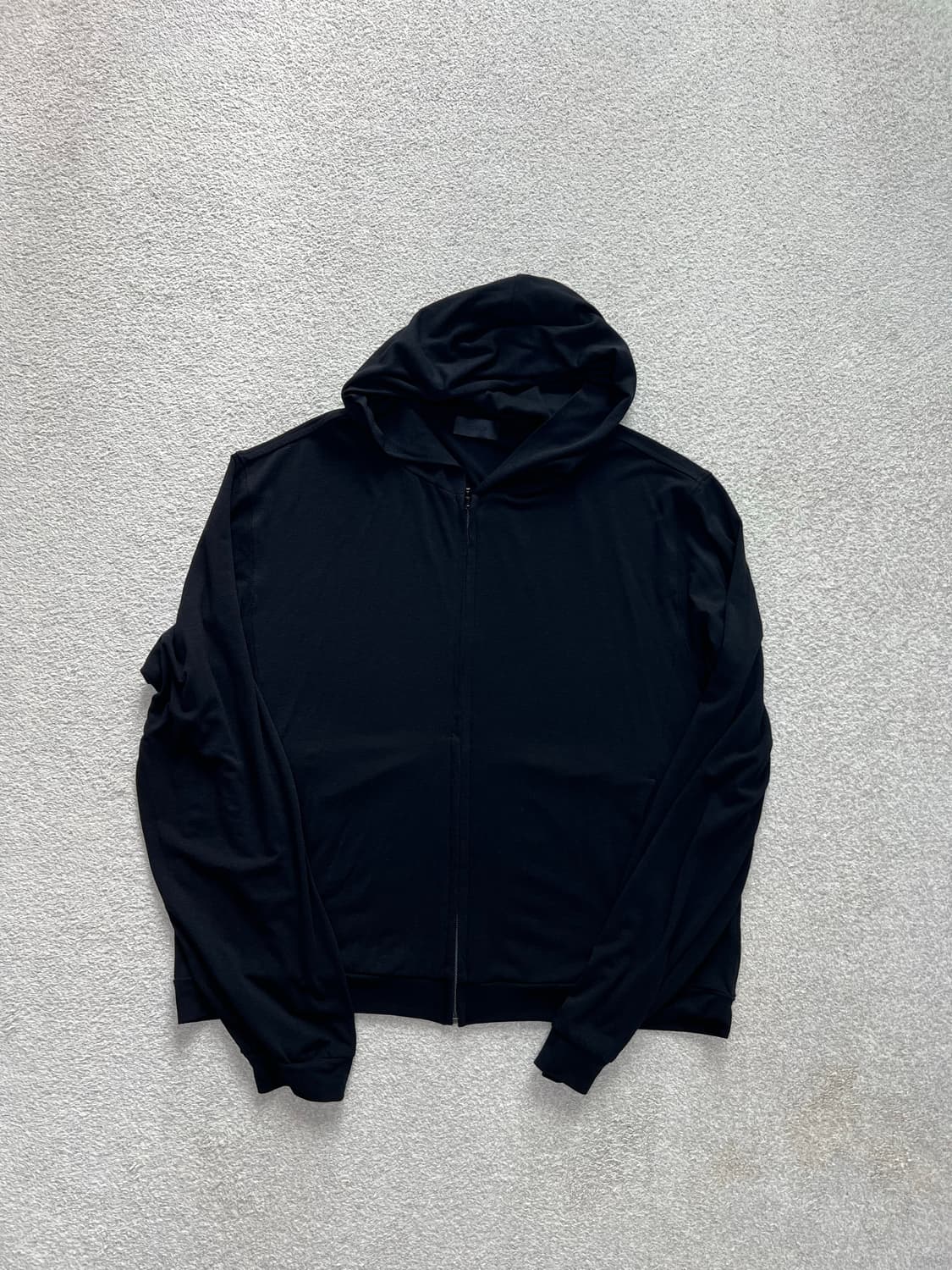 머듈 라운지 후드집업 블랙 4사이즈 상품이미지1