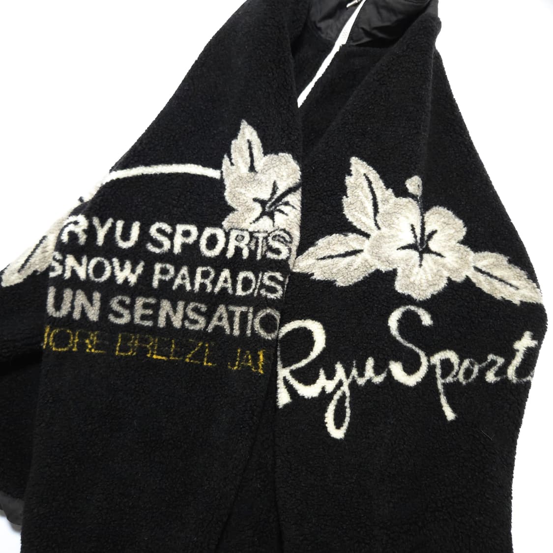 류스포츠 재팬 90s 하이비스커스 플리스 아노락 자켓 상품이미지5