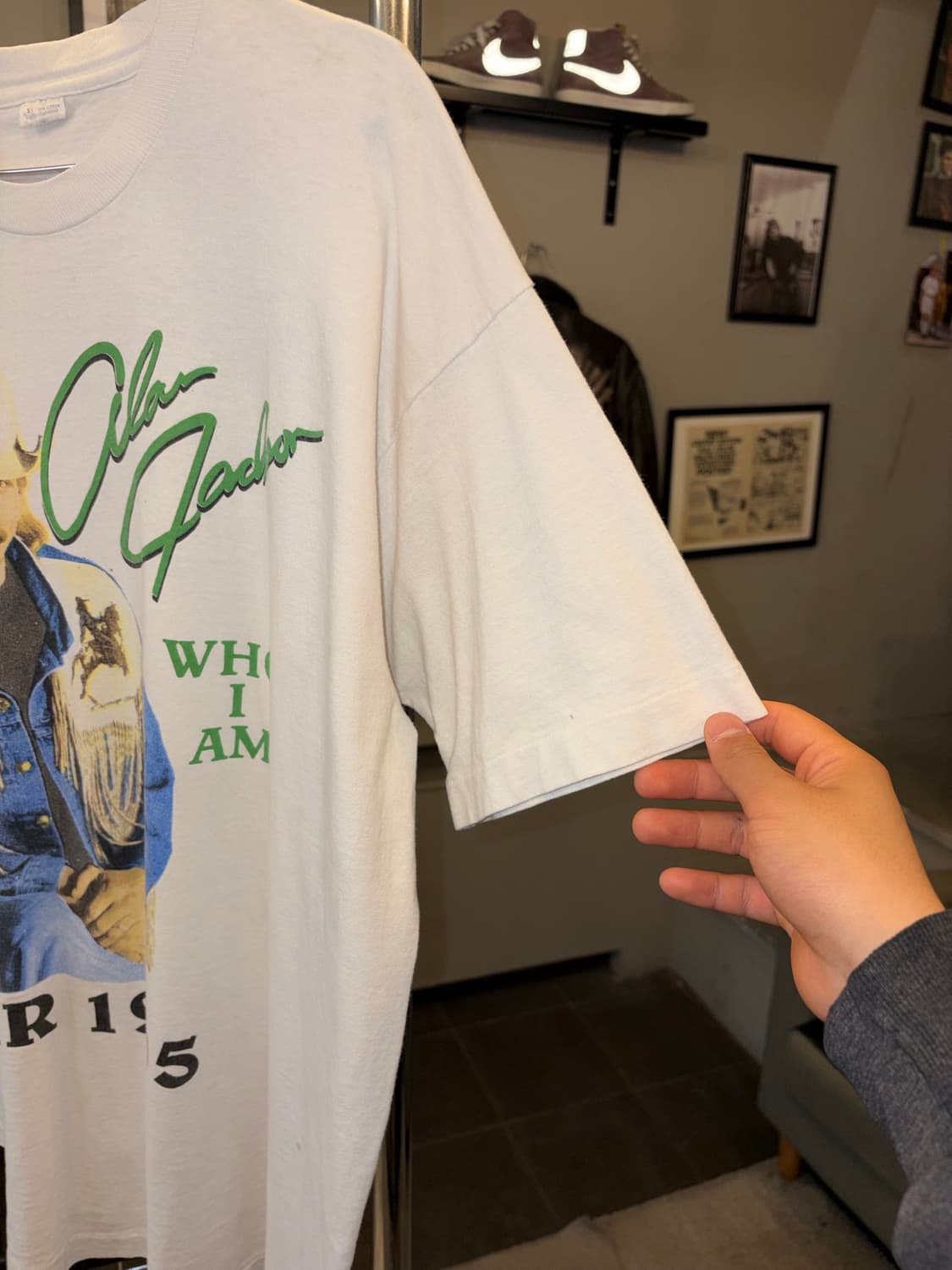 90‘s Alan Jackson country music tour T-s 상품이미지7