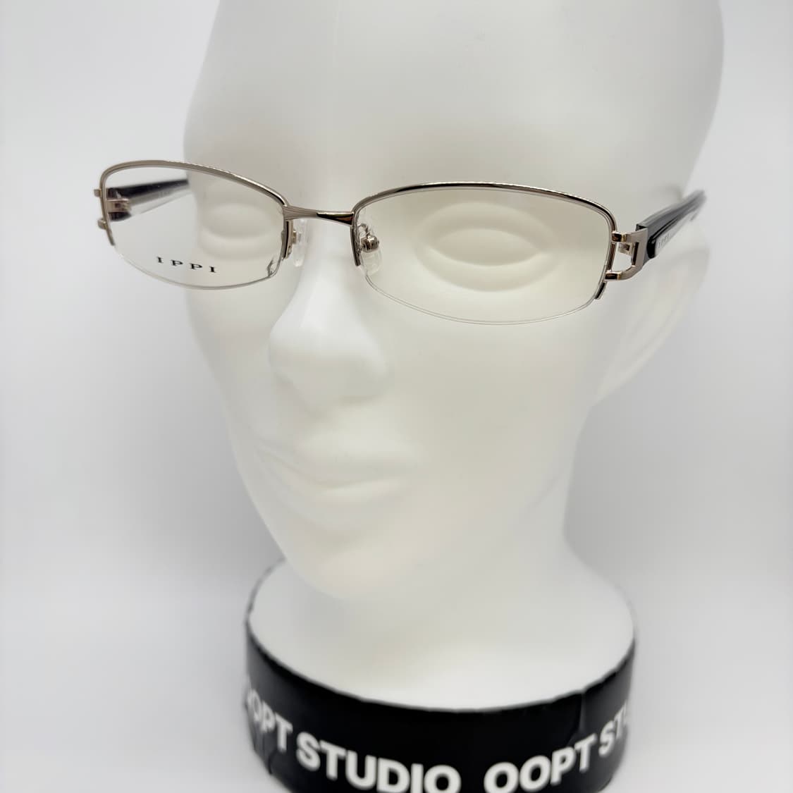 IPPI 골드 스퀘어 반무테 빈티지안경 상품이미지6