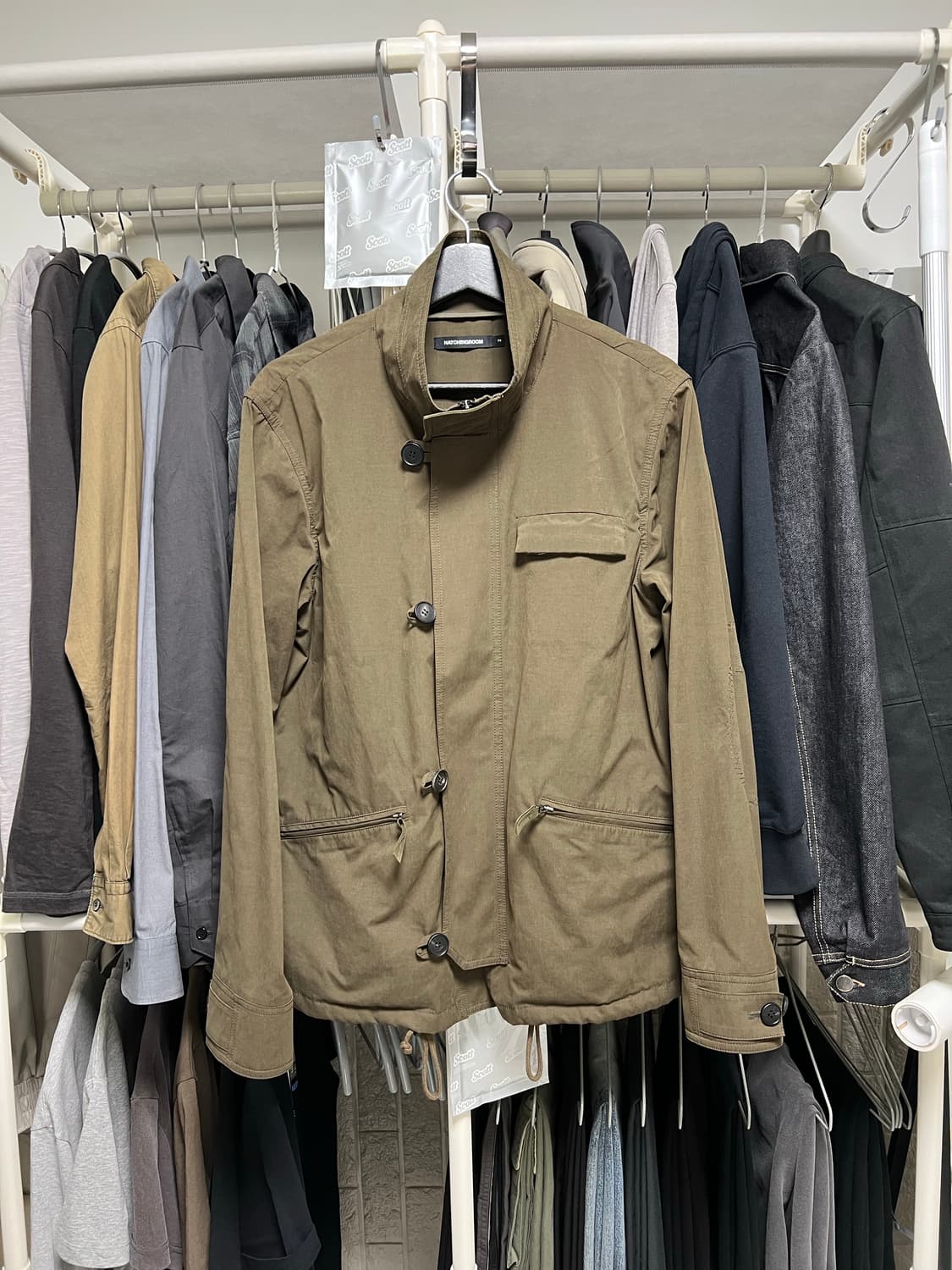 [2] 해칭룸 레귤러 파카 다크 카키 상품이미지2