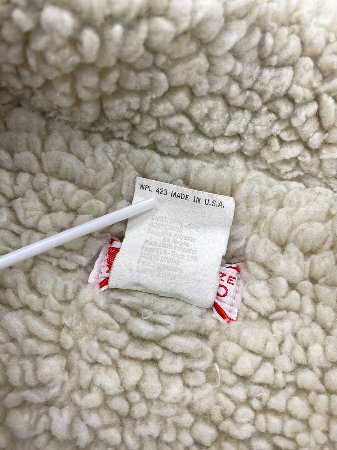 70‘s 리바이스 데님 쉐르파 자켓 상품이미지8