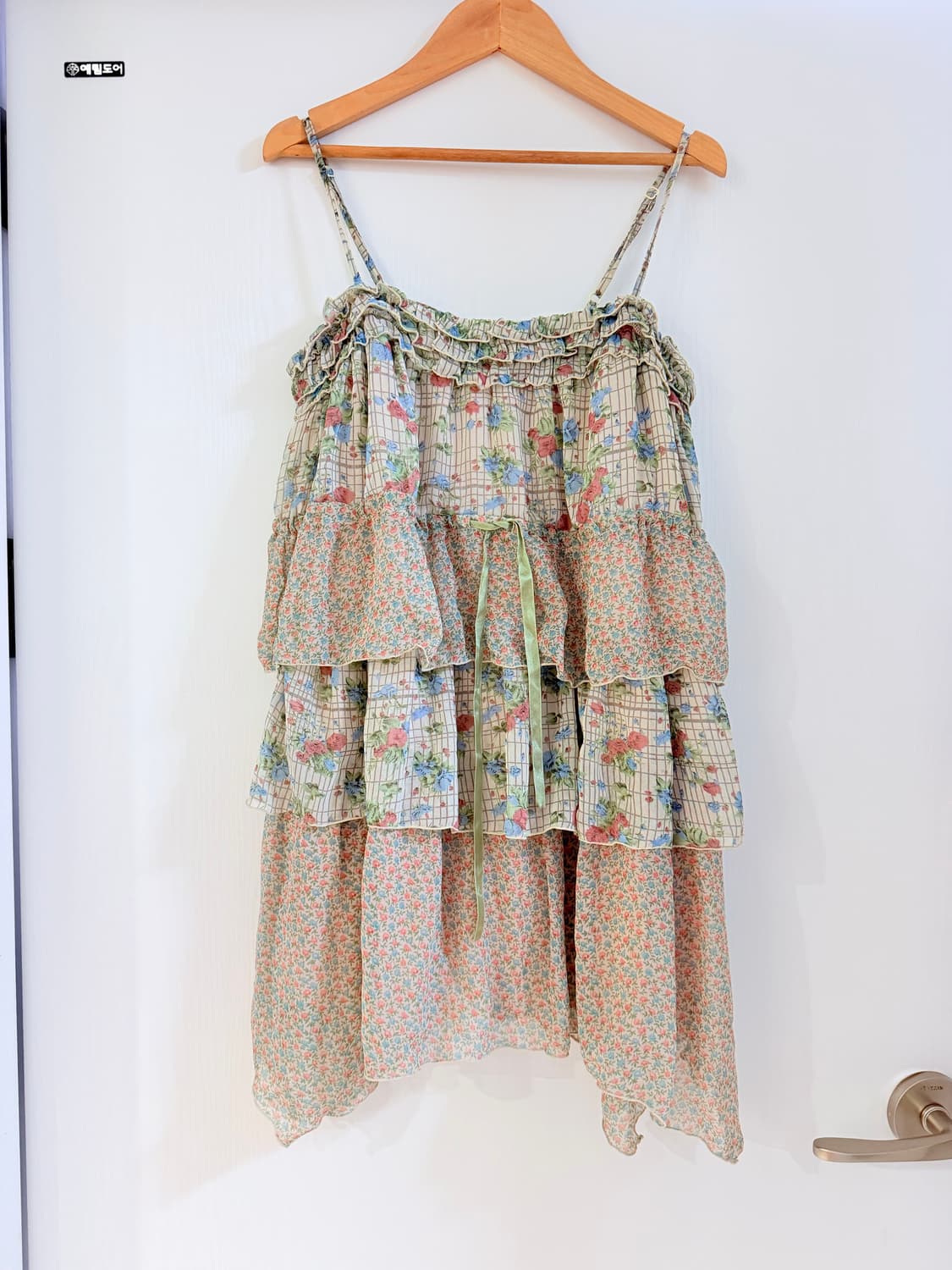 일본빈티지 액시즈팜 페어리 언발 원피스 세트 상품이미지1