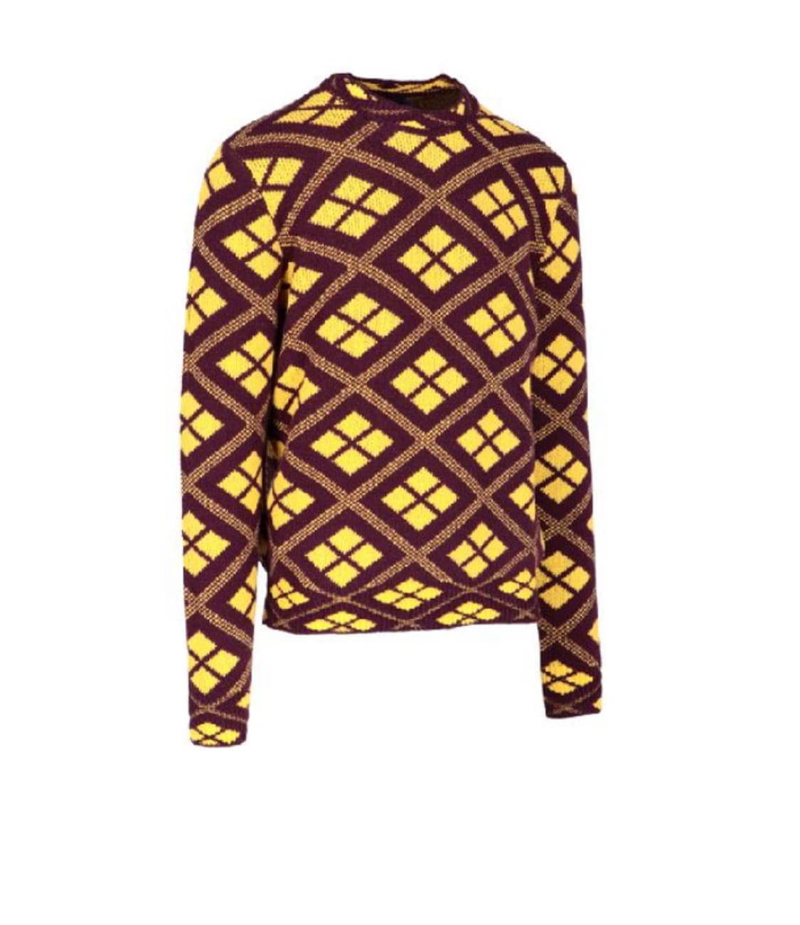 21AW 프라다 라프시몬스 자카드 지오메트릭 울 캐시미어 니트 48 상품이미지2