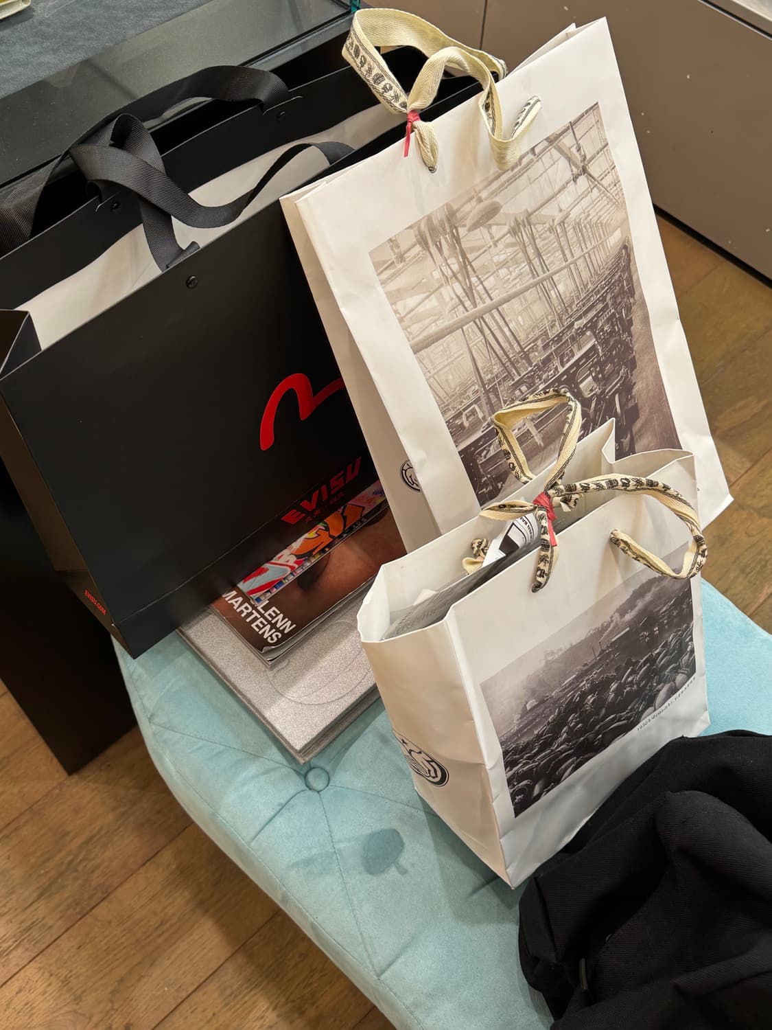 에비수 빈티지 니트 (도쿄 긴자 구매) 15->12 상품이미지3