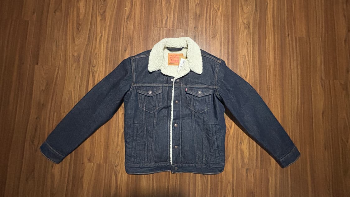 (리바이스) 쉐르파 데님 트러거 자켓 S 상품이미지1