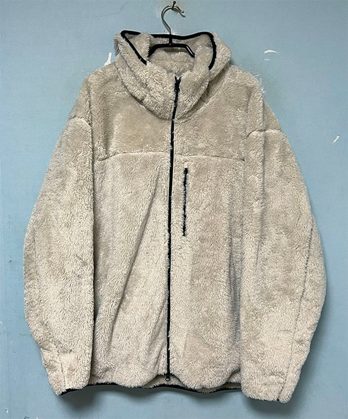 유니클로 남자 후리스점퍼 후드 추동 4XL 상품이미지1