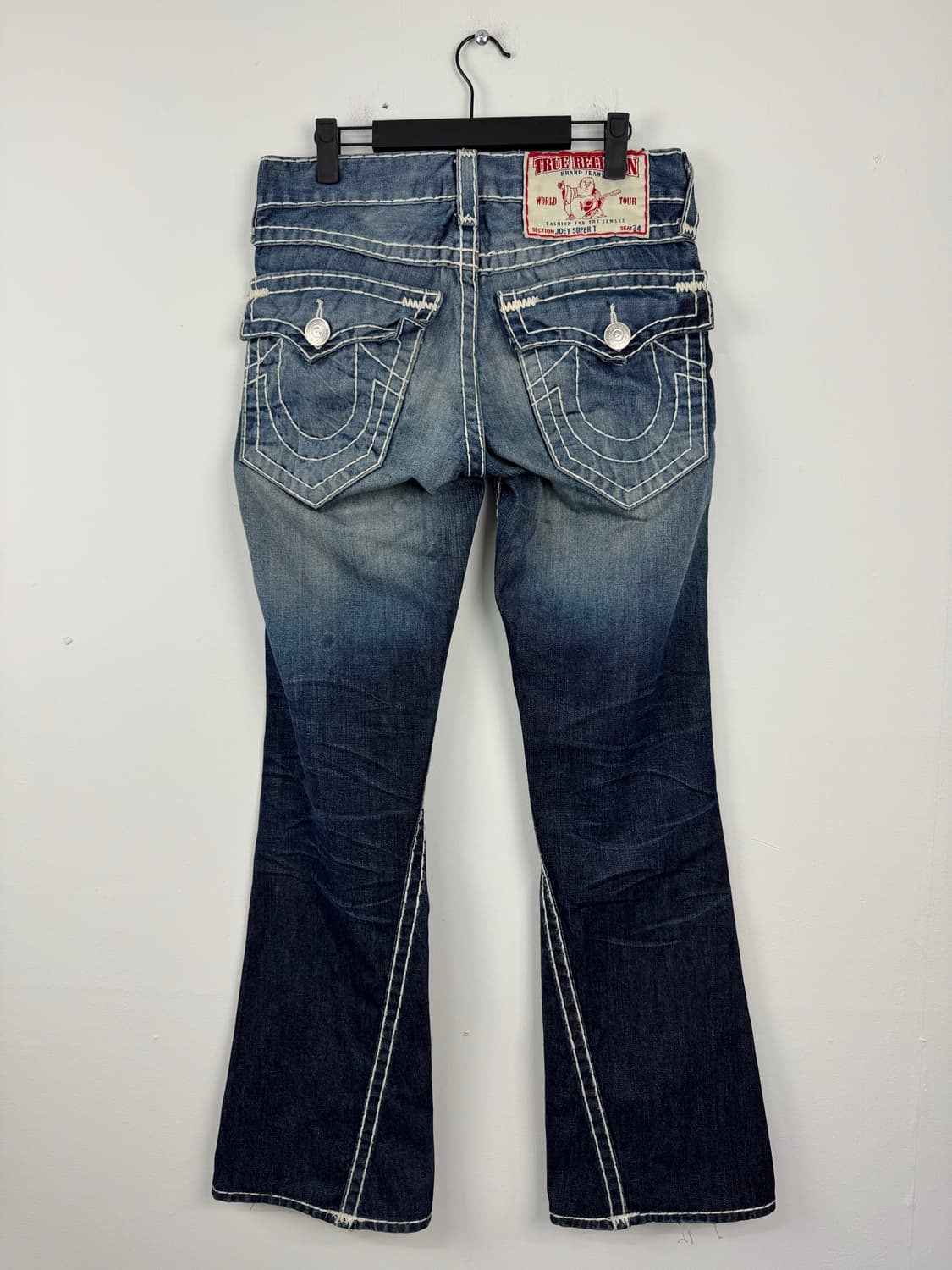 트루릴리젼 부츠컷 워싱 데님팬츠 28 상품이미지2