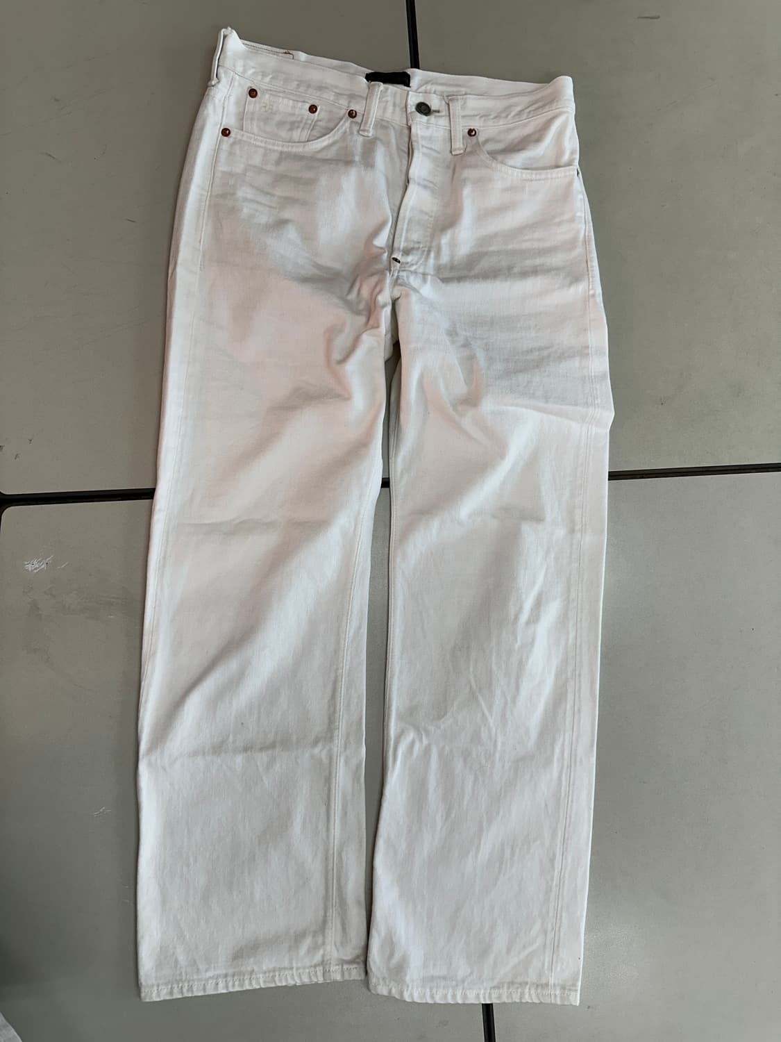 rrl 리미티드 빈파포 화이트 31x30 상품이미지1