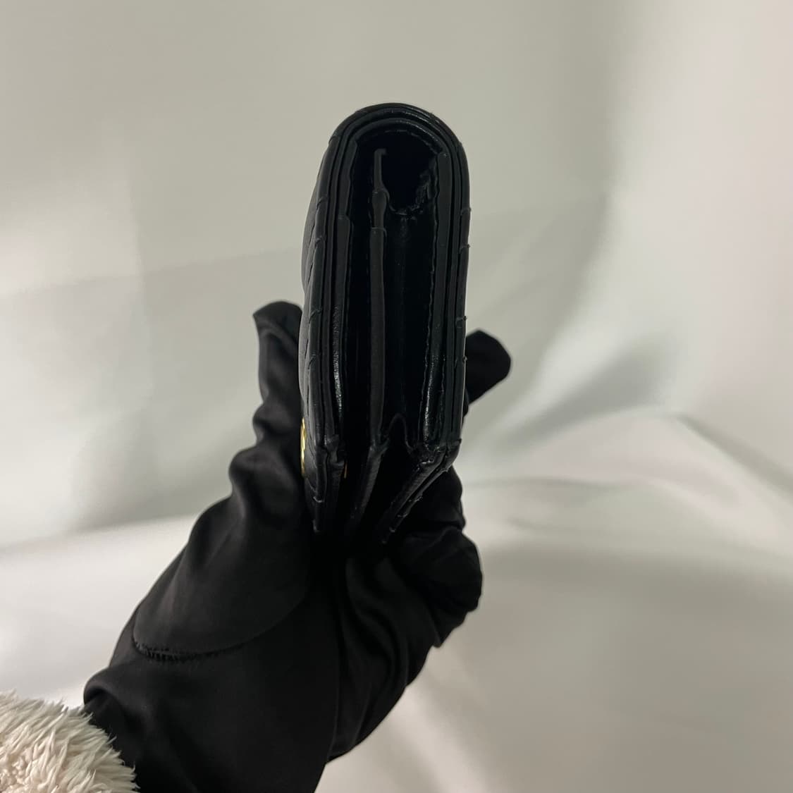 구찌 마몬트 마틀라쎄 반지갑 블랙 S급 단품 상품이미지2