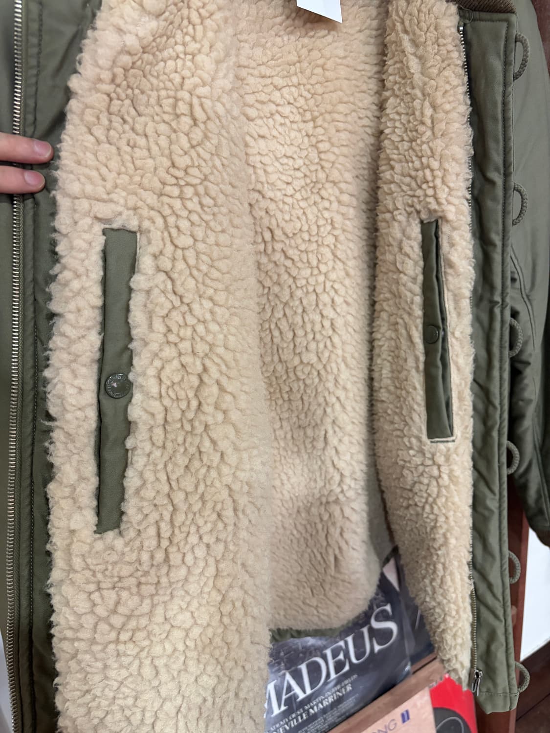 와코마리아 파일 필드 자켓 L 상품이미지5