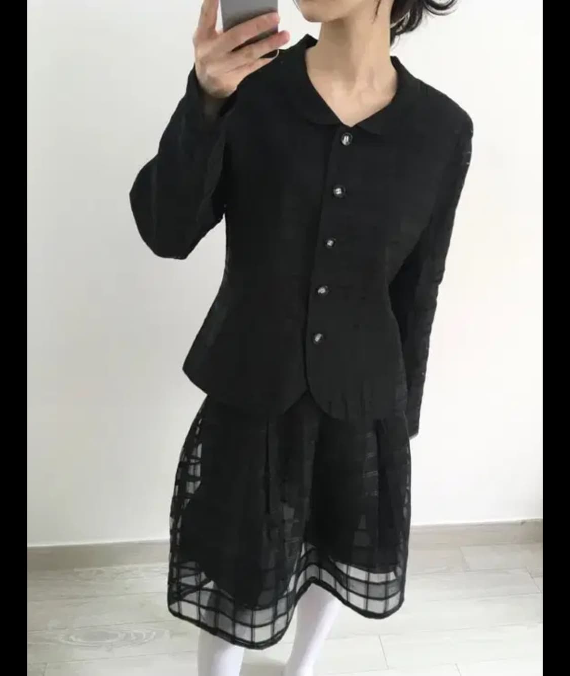 oganza mash skirt 오간자 스커트 상품이미지5