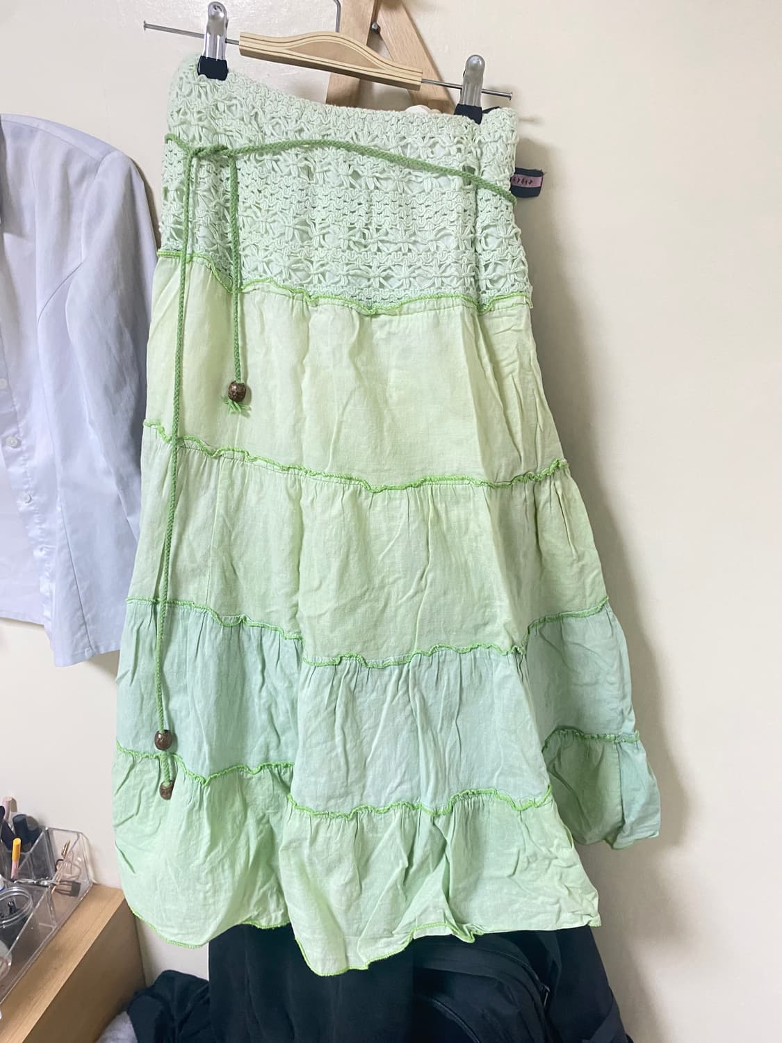 존예 모리 민트 캉캉 스커트 상품이미지1