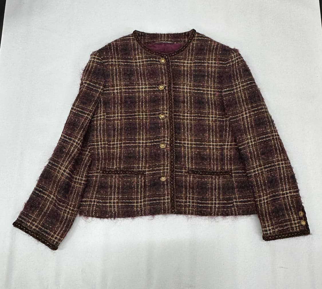 🍮일본 고딕풍 트위드 자켓 스커트 셋업 🍮연말 쇼콜라 럭셔리 겨울정장 상품이미지8